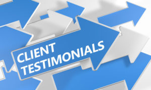 Client Testimonials matter roofing industry